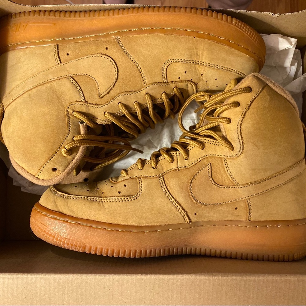 Air Force 1 High LV8 GS 'Wheat'